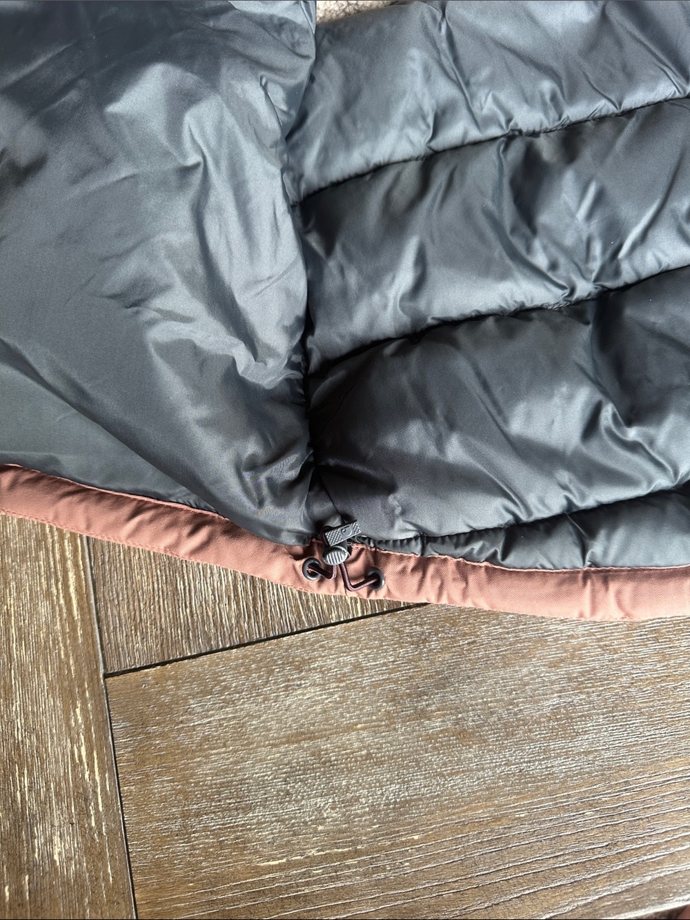 Carhartt Rain Defender Insulated Jacket Women’s Medium Nutmeg Sherpa Hood - Picture 14 of 16